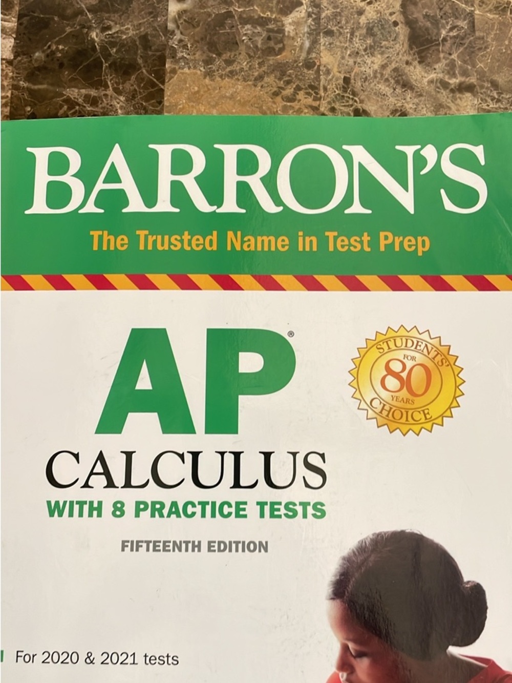 Barron's AP Calculus Test Prep Book - Green/White - Picture 4 of 6